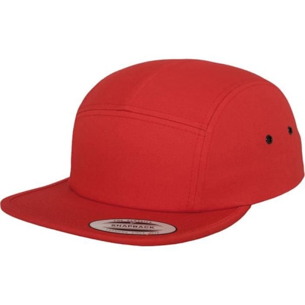 Snapback-lippis - Flexfit - JOCKEY - 5 paneelia - 100% puuvilla - Punainen
