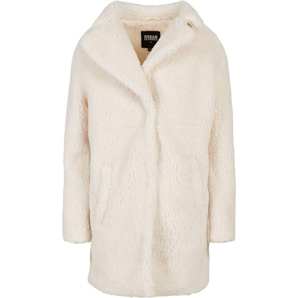 Kvinna Kappa - Urban Classics - Oversized Sherpa - Vit - Stora storlekar - Urban elegans Vit XXXL
