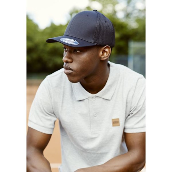 Baseball cap - Flexfit - Tactel Meh - Komfortabel - Unisex - Forår/Sommer marinblå L/XL