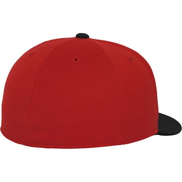 Kasket - Flexfit - 210 2-tone - Rød/Sort - Polyester/Elastan - Casual Rød Sort L/XL