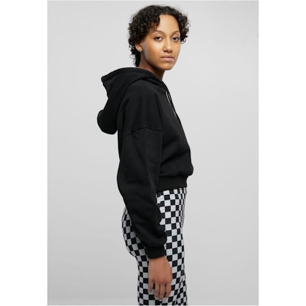 Hættetrøje - Urban Classics - Kvinder - Sort - Lange ærmer - 460 g/m² Svart XL