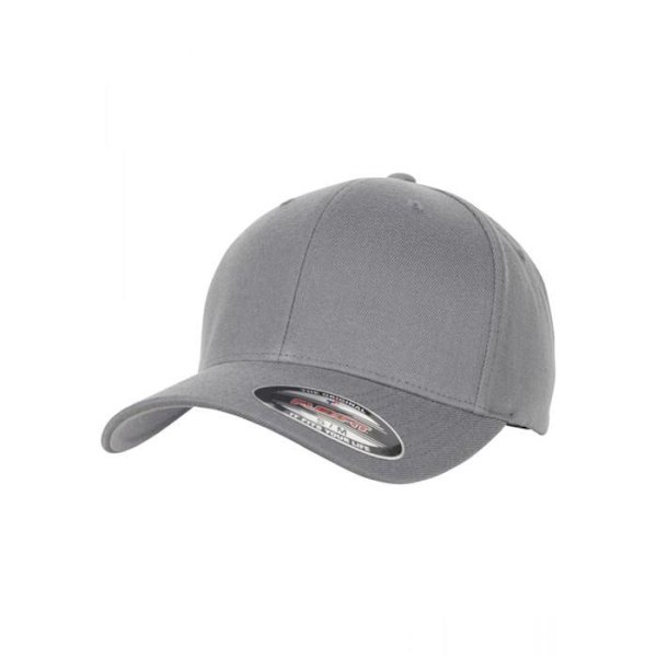Casquette - Flexfit - uldblanding - Mørkegrå - Efterår/Vinter grå L/XL