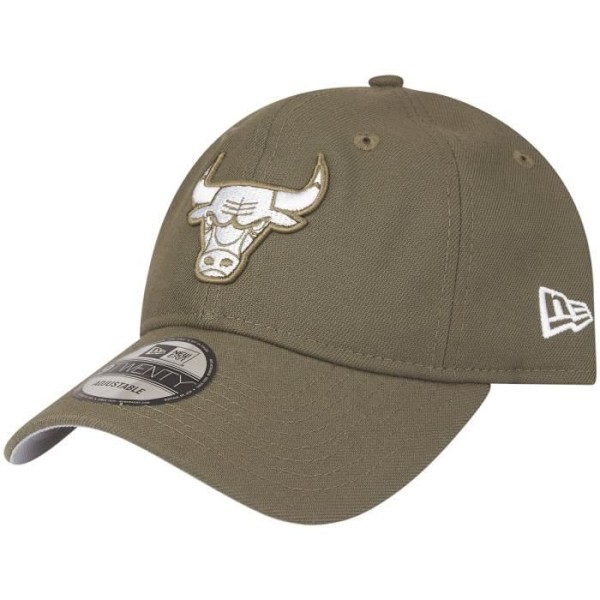 Casquette strapback New Era 9Twenty - Chicago Bulls army oliven - Mand. arméolivgrön