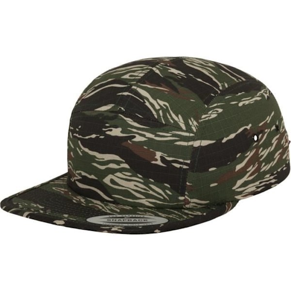 Snapback Kasket - Flexfit - JOCKEY - Camouflage - 5 Paneler - 100% Bomuld - One Size