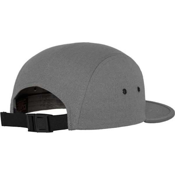 Snapback-lippis - Flexfit - JOCKEY - 5 paneelia - Tumma harmaa - 100% puuvilla mørkegrå
