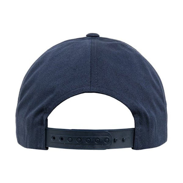 Keps - Flexfit - 5-panel - Mörkblå - 100% bomull - Unisex marinblå Unik storlek