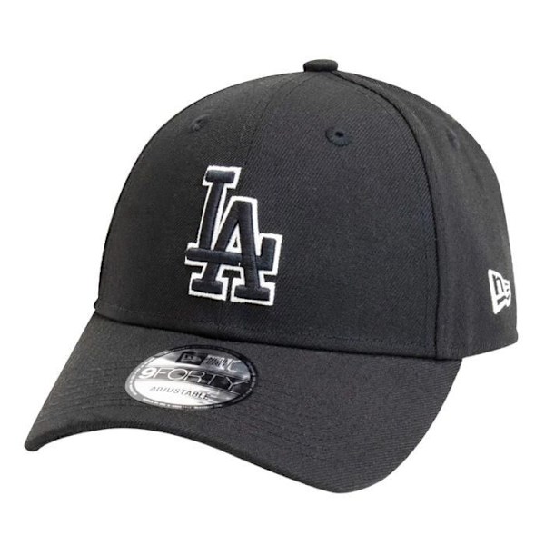 Baseball cap - New Era - Los Angeles Dodgers - Sort - Pop Outline - 9FORTY svart vit Unik storlek