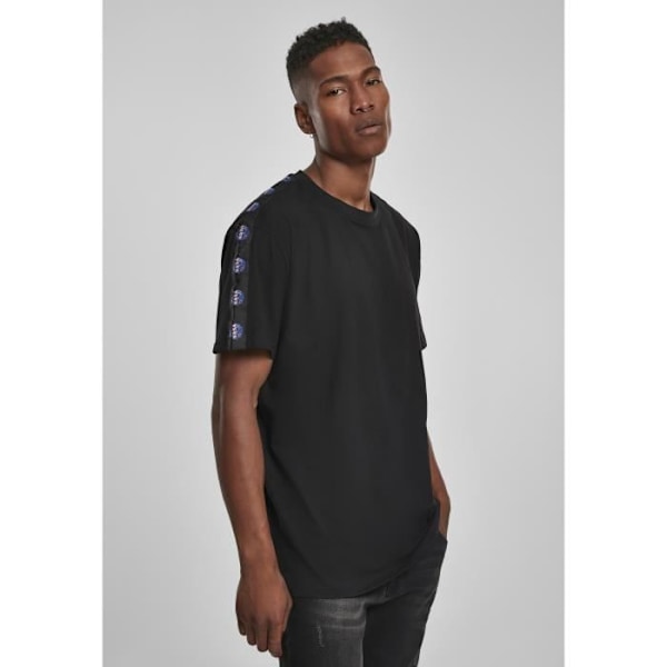 T-shirt - Mister Tee - logo tapet - Sort - Herre - Korte ærmer sort XL