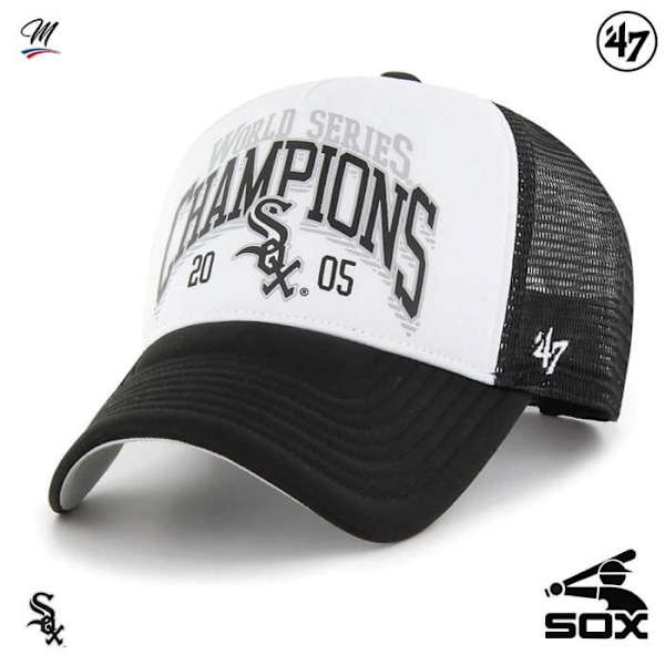 Casquette MLB Chicago White Sox Mousse 'Foam '47 Offside DT' - BCWS-FOAMC06KPP-BK05