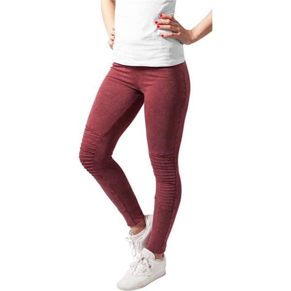 Urban Classics Denim Jersey Leggings Indigo Blue - URBAN CLASSICS - Slim fit - 95 % bomull, 5 % elastan Blå XXXL