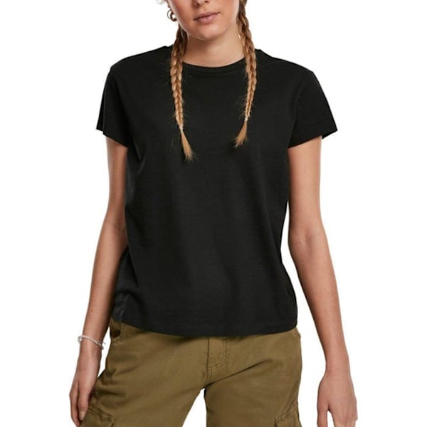 Urban Classics Naisten - Perus Box Top Paita musta XXXXL