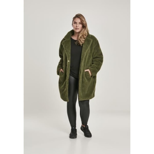 Oversize sherpa GT naisten parka Urban Classic Oliv XXXL