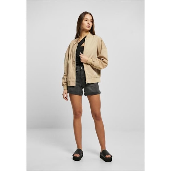 Urban Classics oversized jacka för kvinnor Beige S