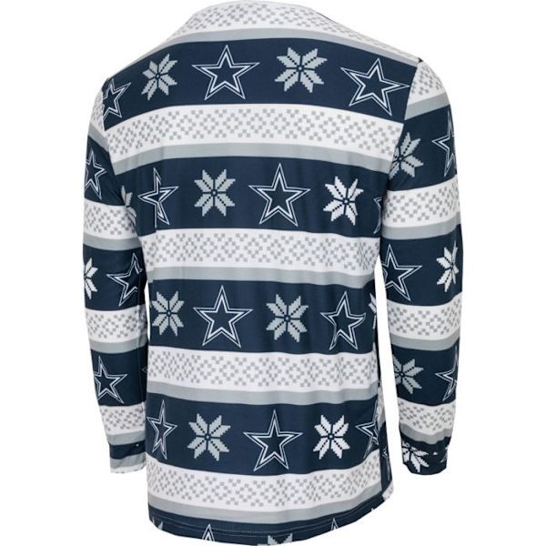 NFL-hold Vinter JULE Pyjamas Sæt skjorte og bukser Dallas Cowboys M