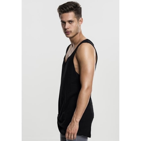 Tanktop - Urban Classic - Lang - Sort - Loose Fit - Unisex Svart M