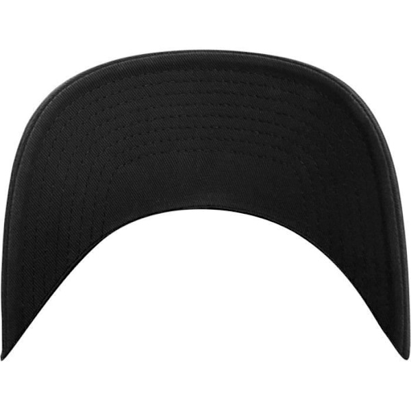 Lippalakki - Flexfit - Pestävä lippalakki - Musta - 98% puuvillaa - Urheilullinen muoto sort S / M