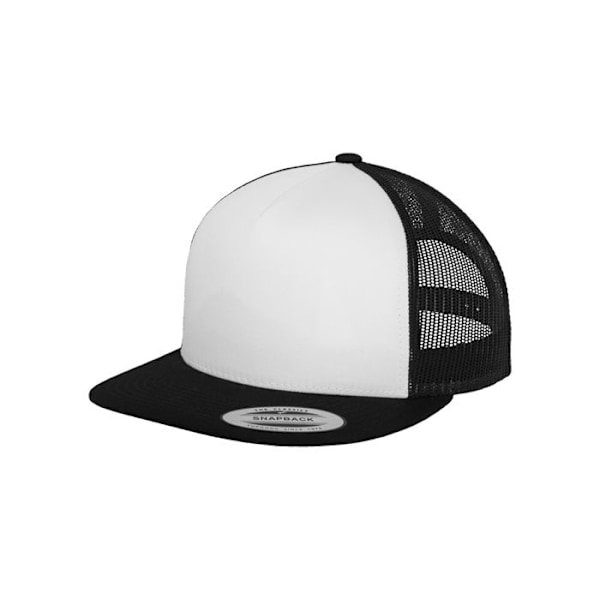 Trucker Cap 5-Panels - Flexfit - Brun/Hvid - One Size - Casual - Forår/Sommer brun/hvid/brun