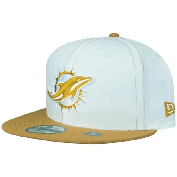 Casquette Snapback Miami Dolphins - New Era - 9Fifty - Hvid / Panama - Voksen Mand Sportswear Blanco / Panamá
