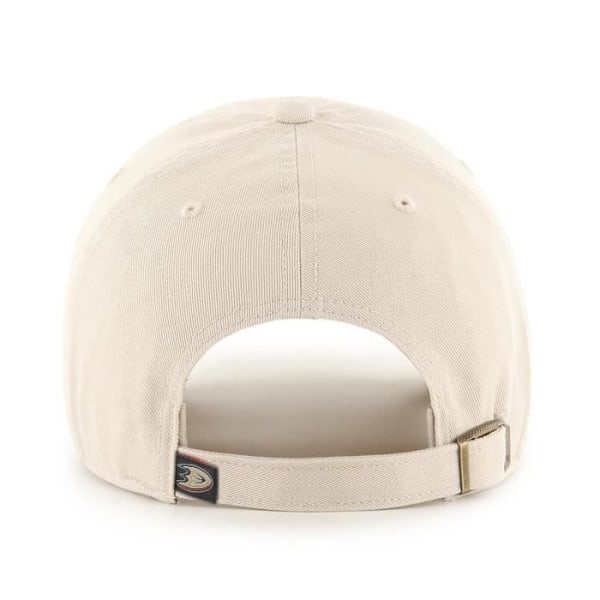 Justerbar kasket 47 Brand CLEAN UP Anaheim Ducks - bone beige benbänke