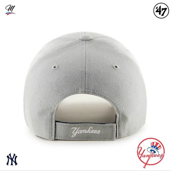 Justerbar kasket 47 Brand - MVP New York Yankees grå