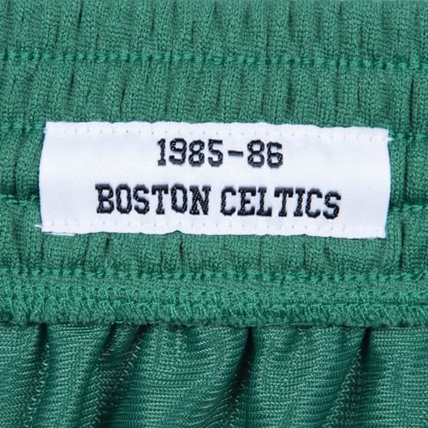 Basketshorts - M&N - Boston Celtics Road 1985-86 - Vit - Herr - Andas grön keltisk XXL