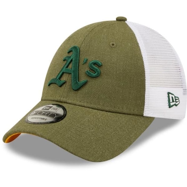 New Era 9Forty Trucker Cap - Oakland Athletics - Vit och grönt - Sportkläder Grönt och vitt