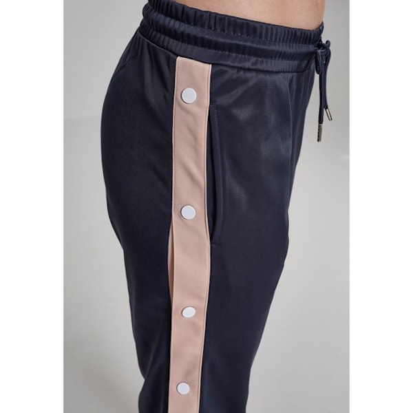 Dambyxor - Urban Classic - Knäppning fram - Mörkblå/Rosa/Vit - Standardstorlek - Bekväm marin/rosa/vit XS