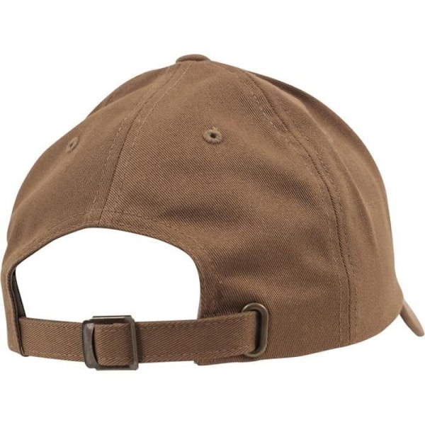 Casquette DAD - Flexfit - tan beige - 100% bomuld - One size - Klassisk stil tan beige