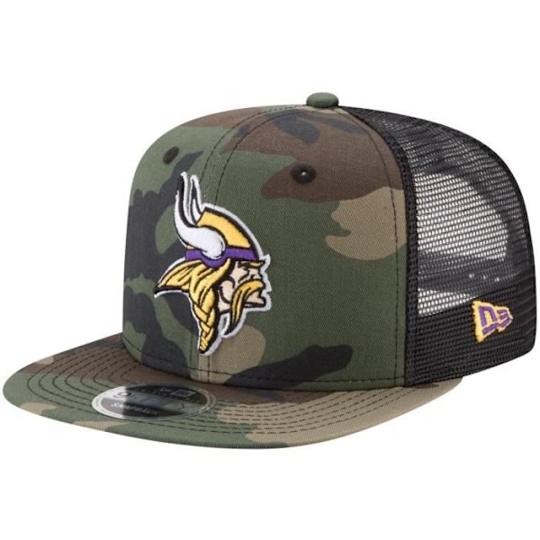 Uusi Aikakausi 9Fifty Mesh Snapback Lippis Minnesota Vikings puutikkukuvio