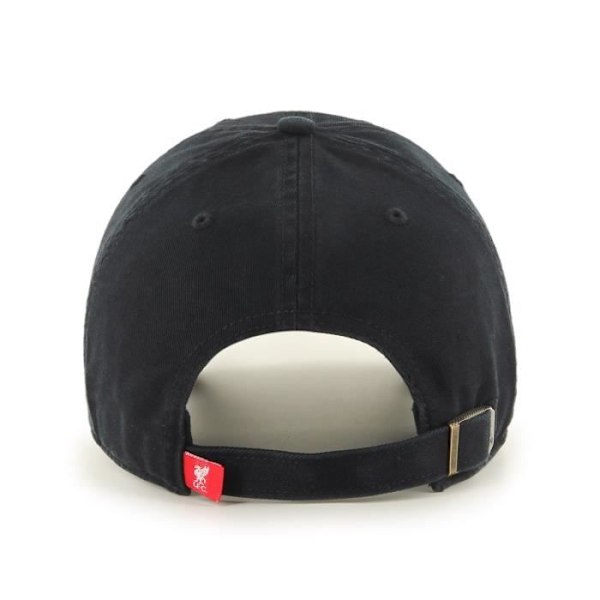 Casual Cap - 47 Brand - FC Liverpool - Sort - 100% Bomuld - Justerbar svart