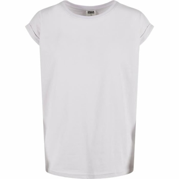 Naisten T-paita - Urban Classics - Violetti lila - Luomu puuvilla - Lyhyet hihat - Rento malli Violetti lila XXXXL