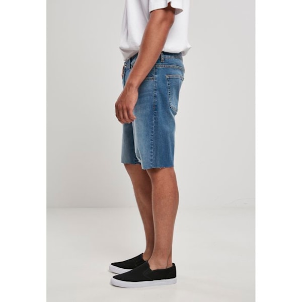 Shorts i jeans - Urban Classics - Man - Blå - Regular - 98% bomull, 2% elastan blå 30