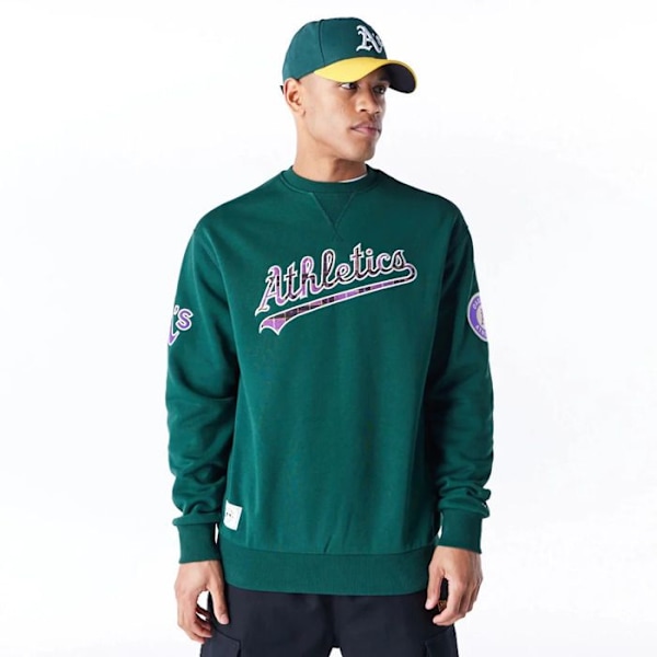 "Huppari - New Era - Oakland Athletics - Tartan Täytettävä - Vihreä - Pitkät hihat - Unisex" I'm sorry, but 'dkgwhi' does not se jag