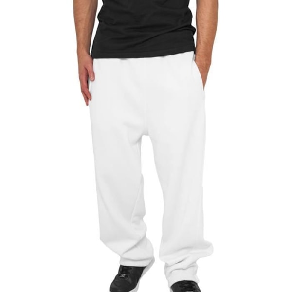 Housut - Urban Classics - Valkoinen - Urban Fit - Taskut - Vetoketjut lahkeissa - XXXL