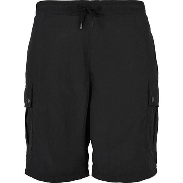 Lyhyt cargo - Urban Classics - Musta - XL - 100% polyesteri - Kumivyötärö - Cargo-taskut Svart M