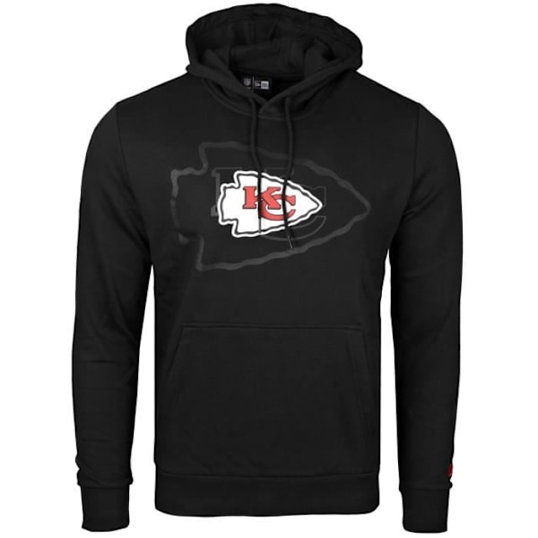 New Era Fleece Hoody - NFL Kansas City Chiefs 2.0 svart - Herr Svart M