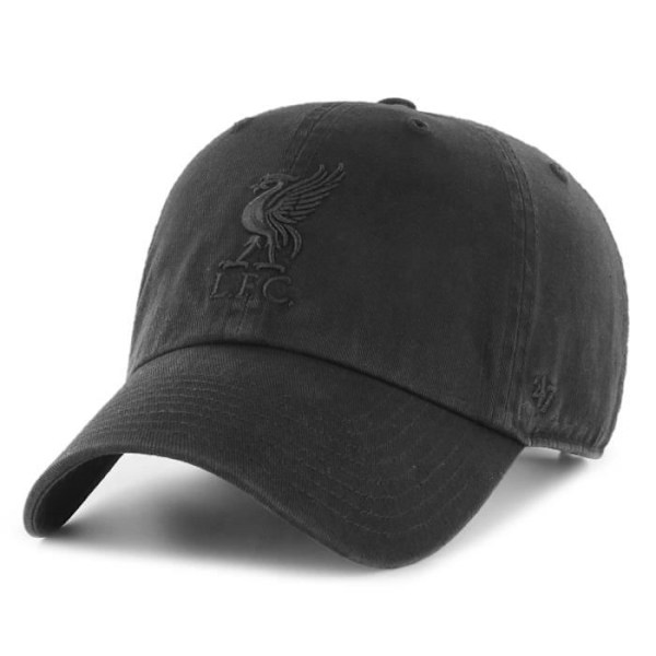 Casquette FC Liverpool sort - 47 Brand - Relaxed Fit - Voksen - Mand