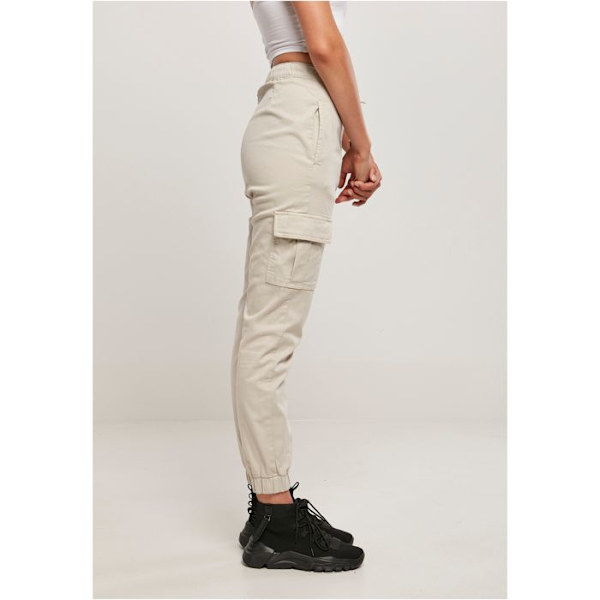 Jogging cargo komfortabel høj talje dame Urban Classics äggskal S