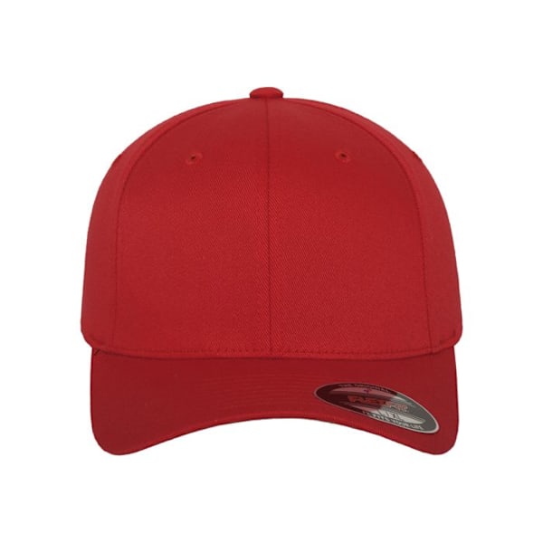 Casquette - Flexfit - Wooly Combed - Ljus Röd - Sportkläder - Unisex ljusröd L/XL