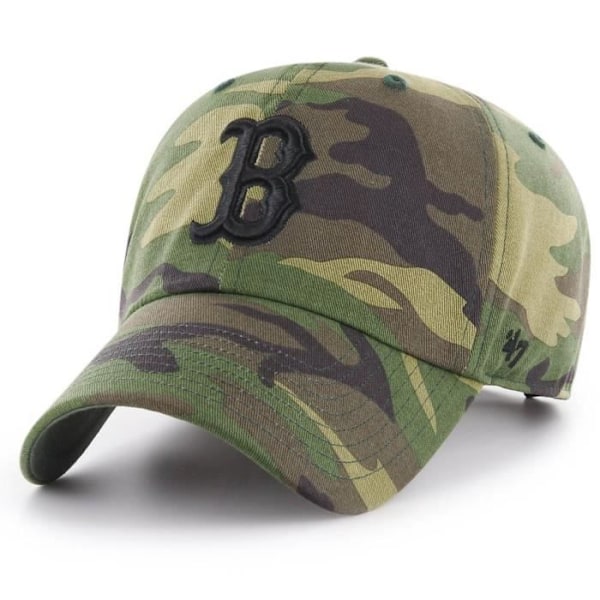 Justerbar kasket - 47 Brand - Boston Red Sox - Træ camo - 100% bomuld - Casual stil trä camo