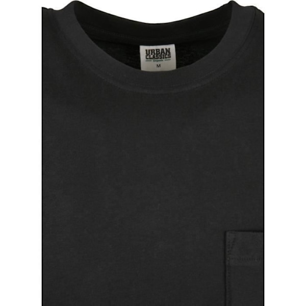 T-paita - Urban Classics - Peruspaita Taskulla - Luomu Puu - Lyhyet Hihat - Musta sort XXXXL