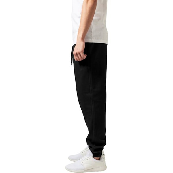Joggebukser - URBAN CLASSICS - Basic - Sort - Regular pasform - Standard størrelse sort XL