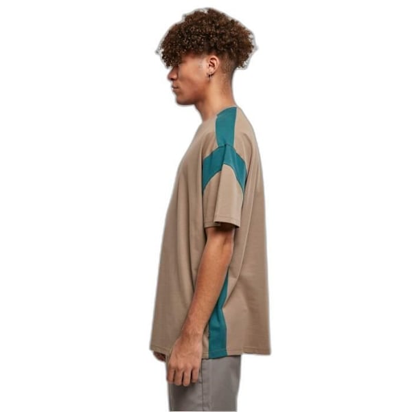 T-paita Urban Classics Active - khaki/ammiriini - M Kaki/ankblå M