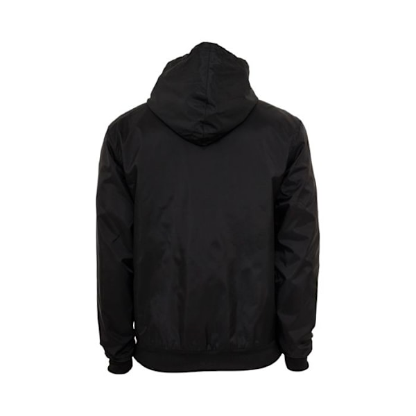 Vindjakke - Urban Classic - Sort - Unisex - Let foring - Foret hætte svart M