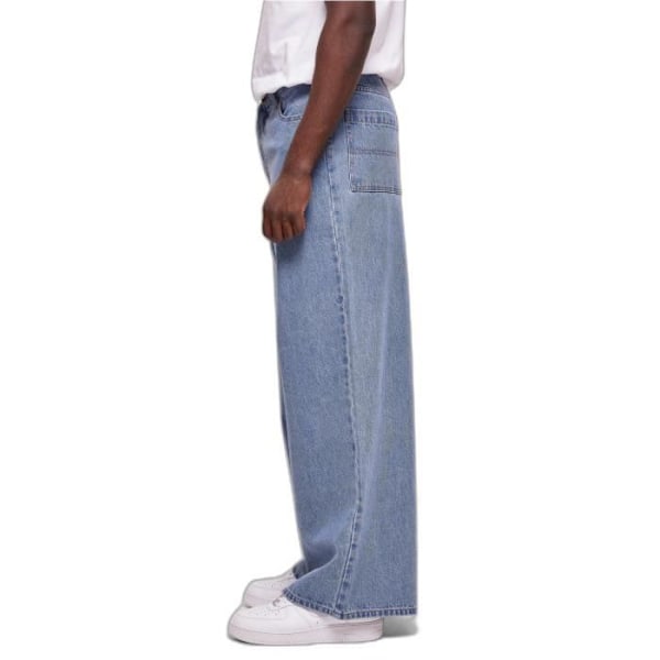 Jeans - Urban Classics - 90-tals Loose - Ljusblå tvättad - Bred passform - 5 fickor Ljusblå tvättad 38