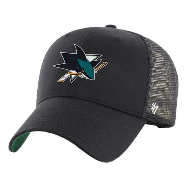 Casquette - 47 Brand - San Jose Sharks - Sort - 85% Akryl - Justerbar Svart