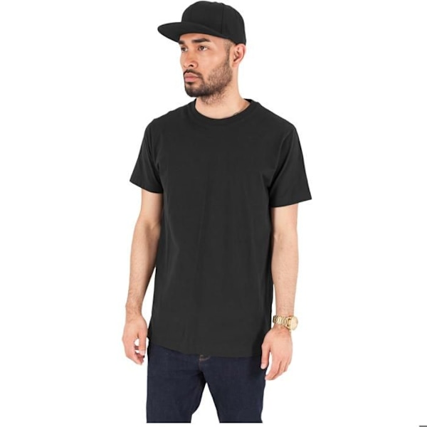 Snapback-kasket - Urban Classics - Klassisk - Sort - 80% akryl - Optimal komfort svart Unik storlek