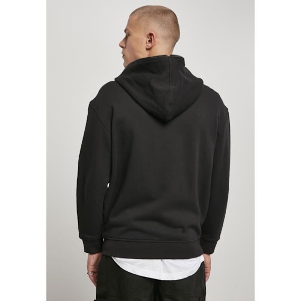Urban Classics orgaaninen täysipitkä huppari - musta - XL sort M