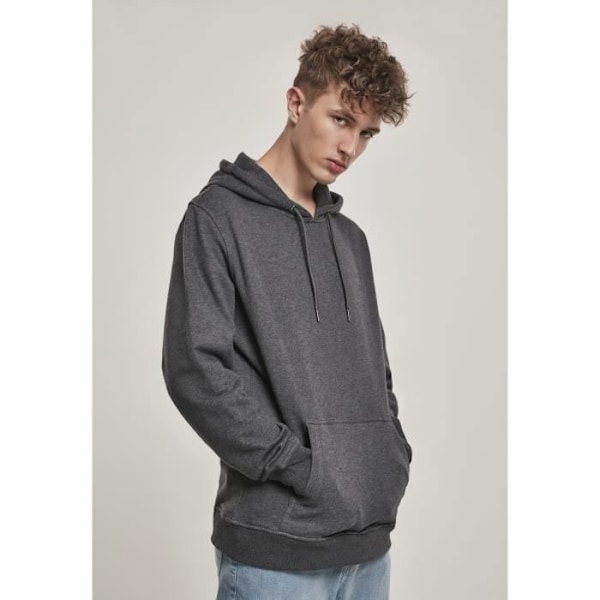 Sweatshirt - Urban Classic - Terry basic - Mørkebrun - Lange ærmer - Hættekolle Mörkbrun M