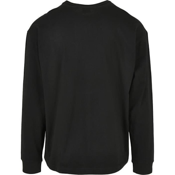 Pitkähihainen T-paita - Urban Classics - Musta - Luomupuuvillaa - Oversized - Pyöreä kaula-aukko Svart S
